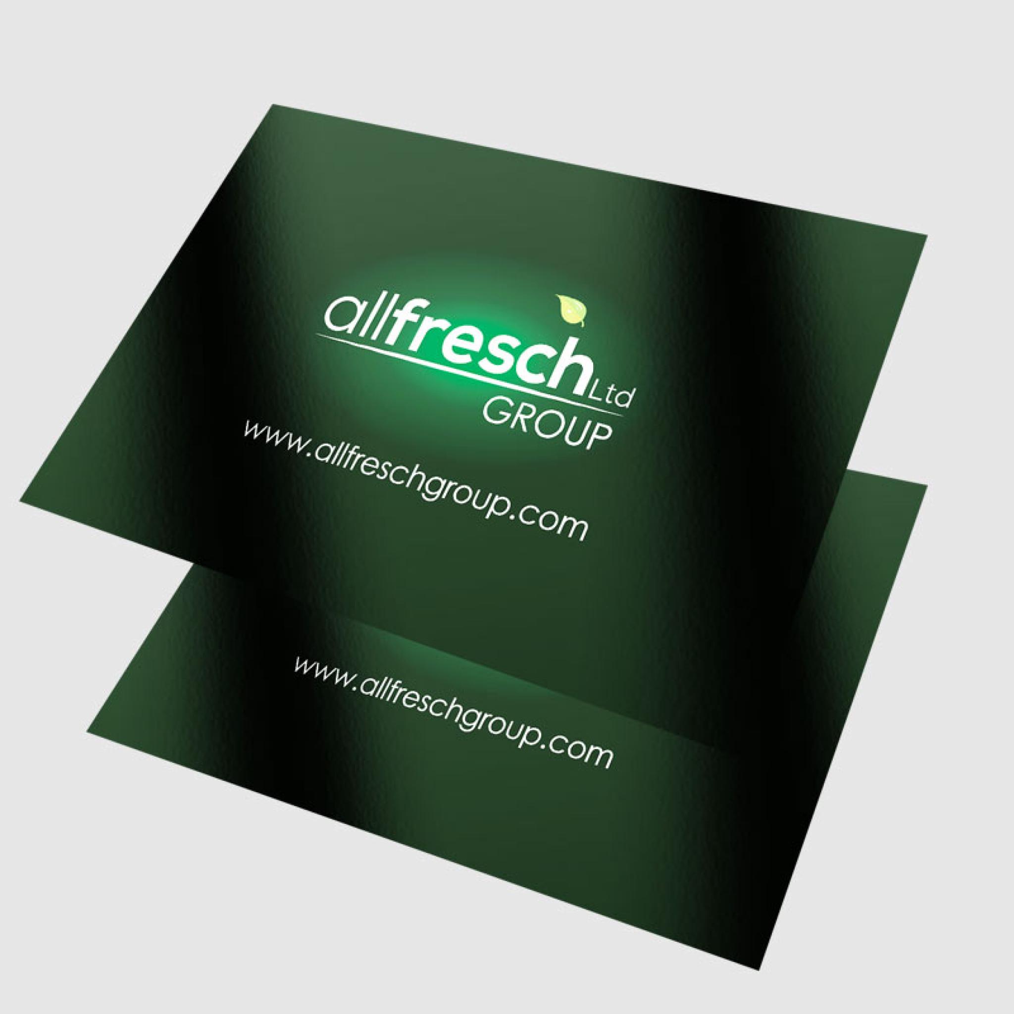 Gloss Laminated Business Cards Print Print