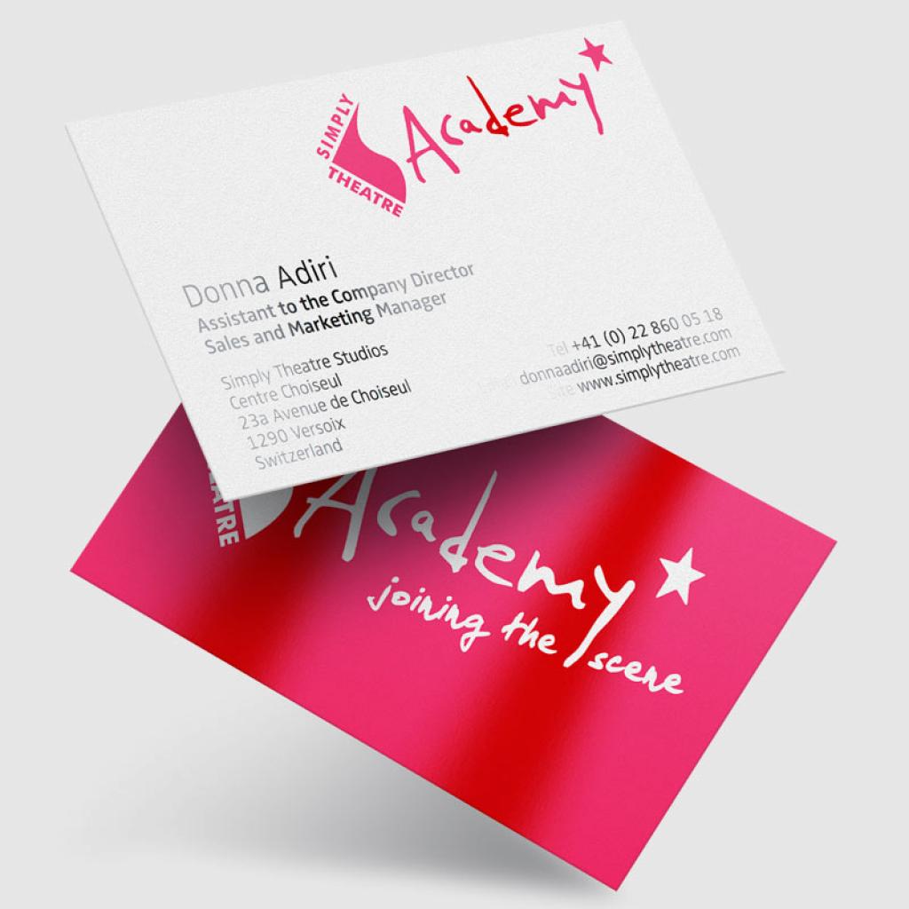 Gloss Laminated Business Cards Print Print 4537