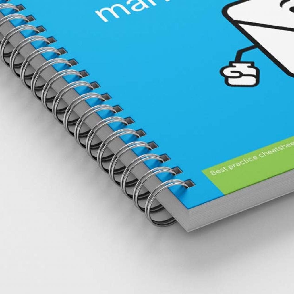 210mm Square Wire Bound Brochures | Print-Print