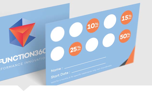 Uncoated Loyalty Cards