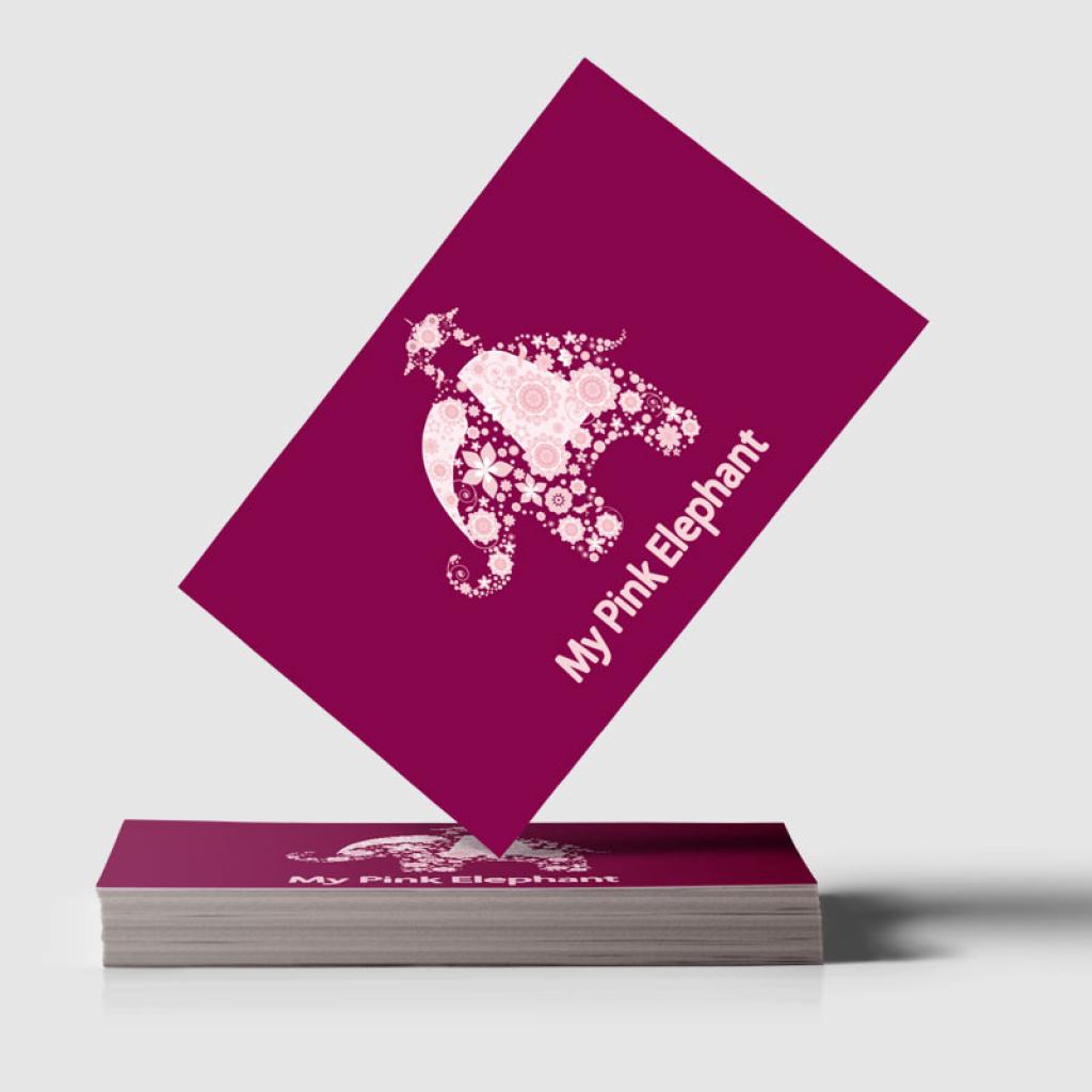 Velvet Laminated Business Cards