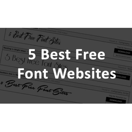 5 Best Free Font Websites Print & Marketing Blog