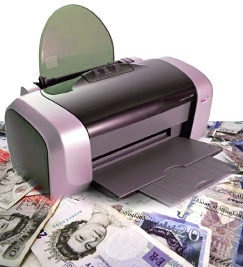 Keeping down costs of leaflet printing.