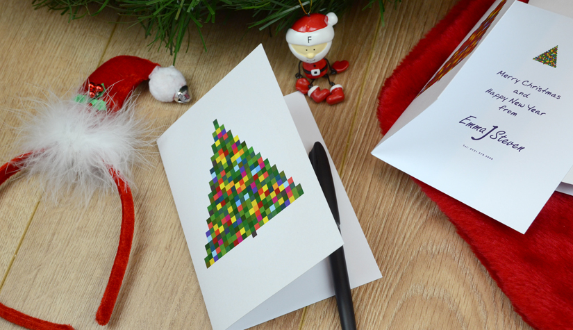 Personalised Company Christmas Cards