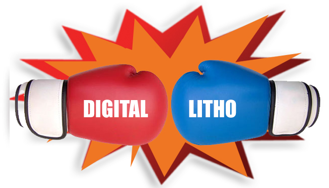 Digital Printing vs Litho Printing