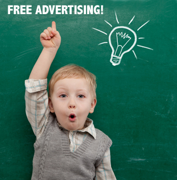 Would you like a free full page advert in your local newspaper?