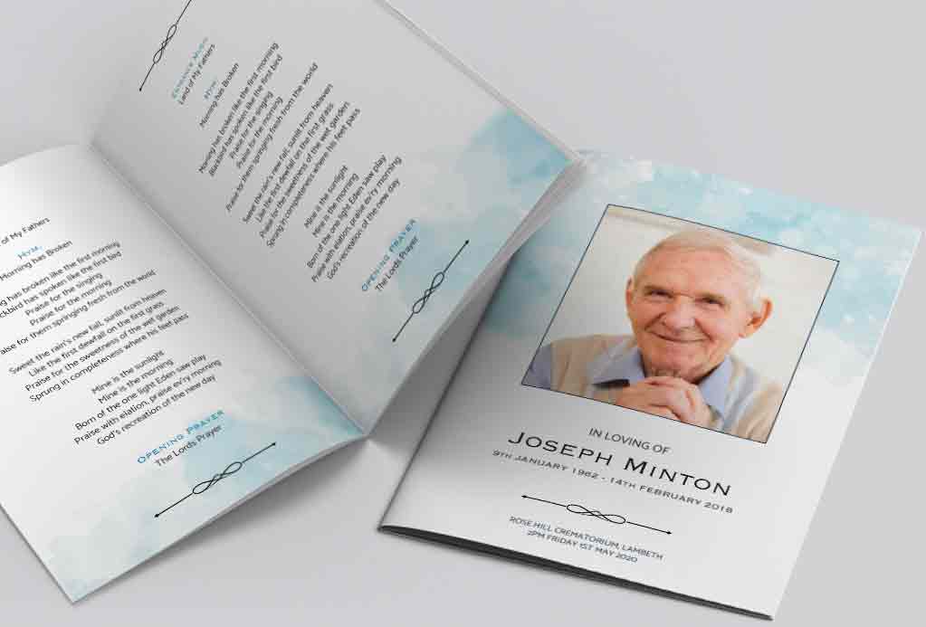 Free Funeral Order Of Service Design Templates Print Print Free Funeral Order Of Service Design Templates Print Print