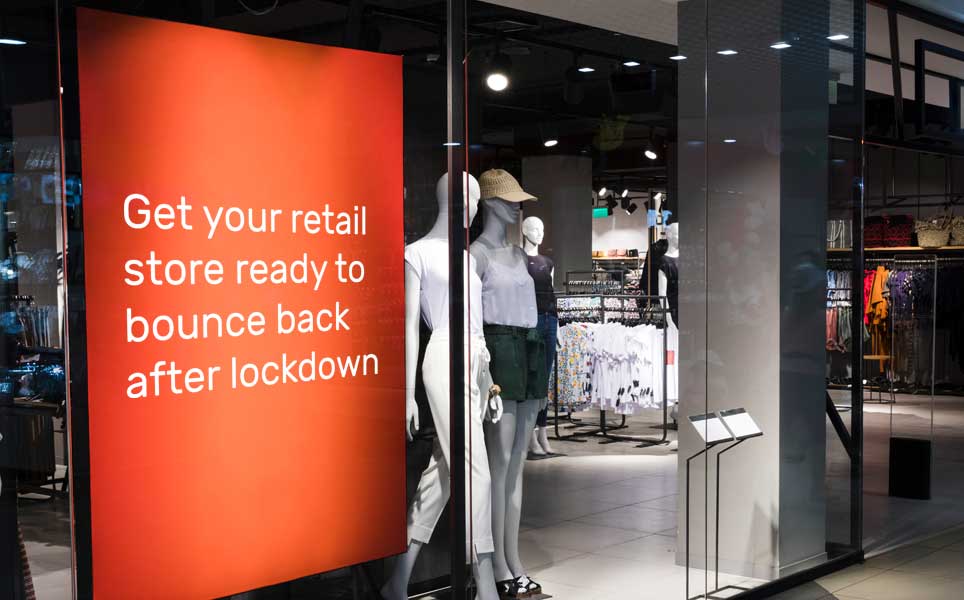 Get your retail store ready to bounce back after lockdown
