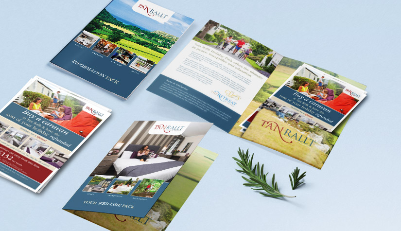 presentation folder for holiday parks