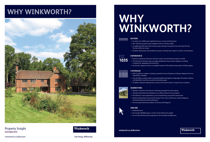 Estate Agent leaflet