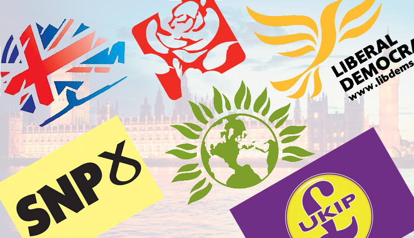 main UK political party logos