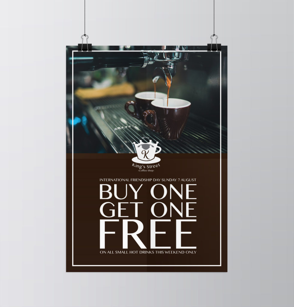coffee shop poster