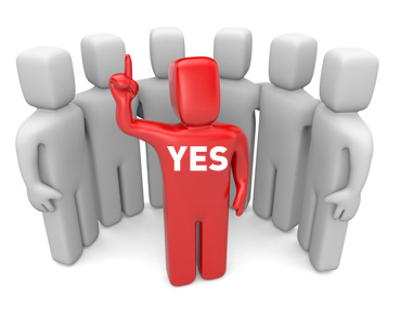 get customers to say yes