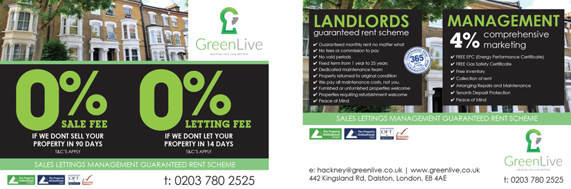 Estate Agent Flyer