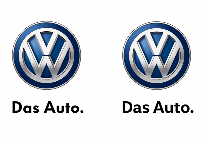 vw minor font alteration