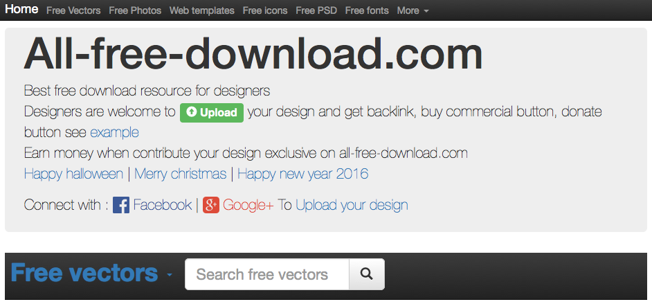 Free Vector Graphic Websites