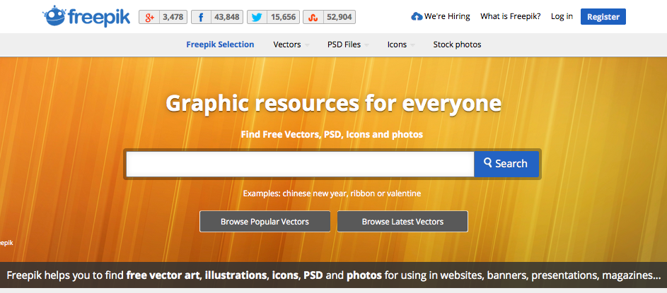 Free Vector Graphic Websites
